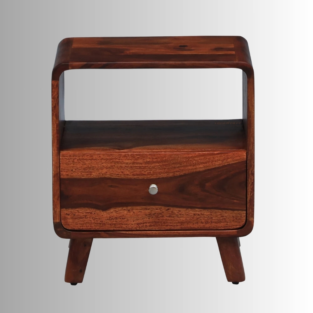 Repas Wooden Side Table (Teak)