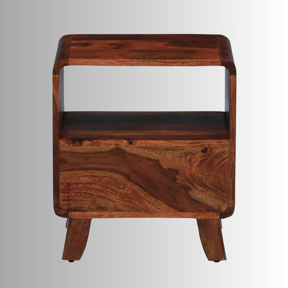 Repas Wooden Side Table (Teak)