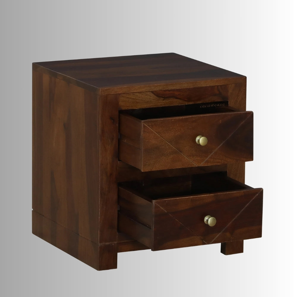 Kemto Wooden Bedside (Teak)