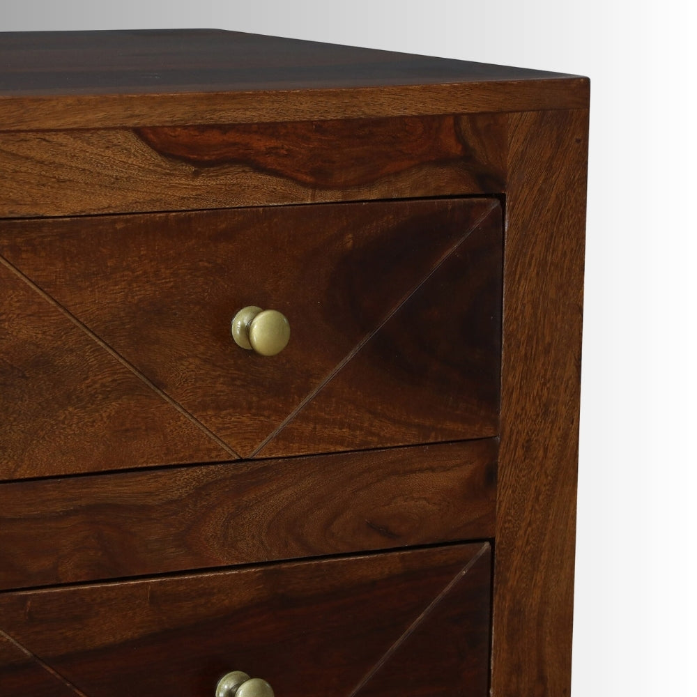 Kemto Wooden Bedside (Teak)