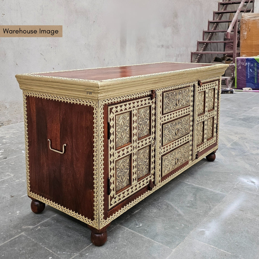 Hunika Wooden Cabinet Teak (Model 3)