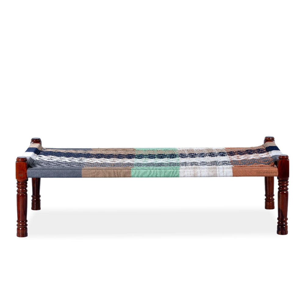 Rajasthani Wooden Khatiya Khaat for Outdoor (Resham 2)