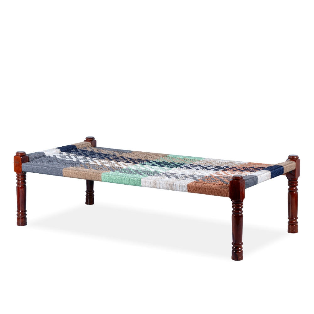 Rajasthani Wooden Khatiya Khaat for Outdoor (Resham 2)
