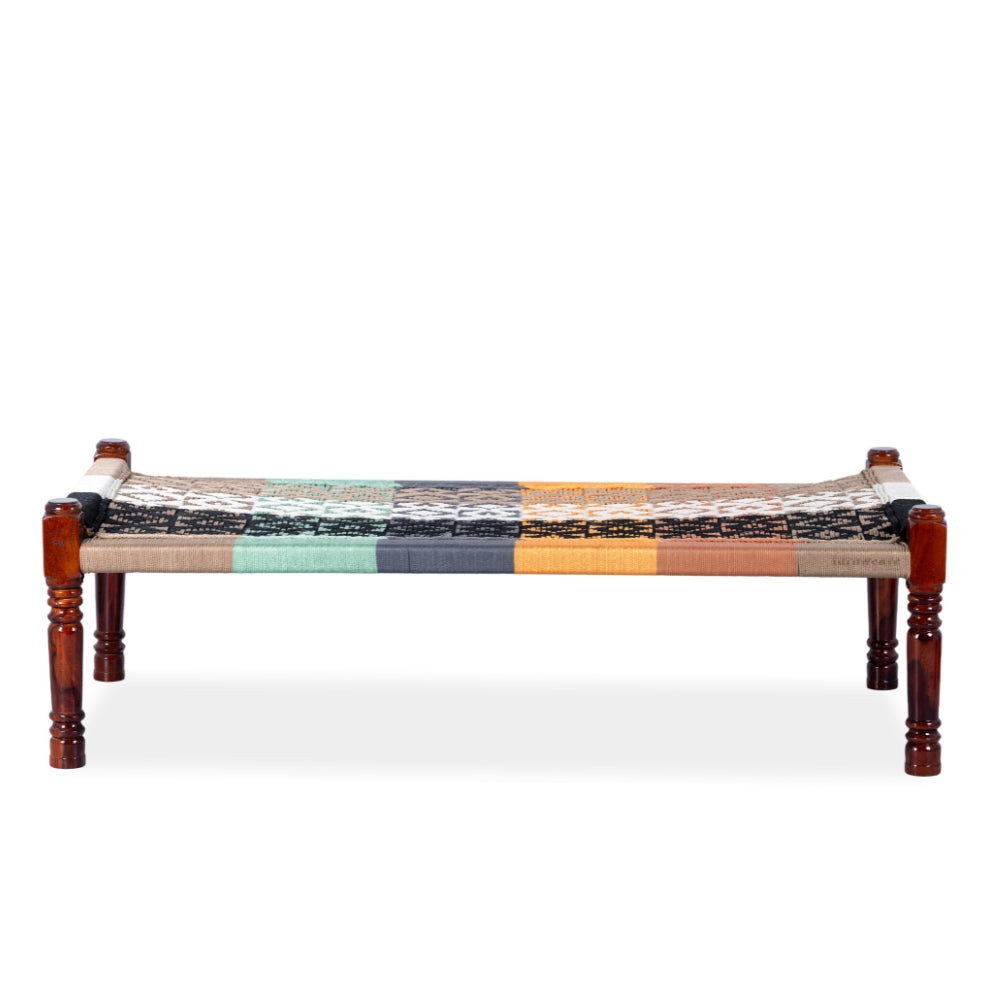 Rajasthani Wooden Khatiya Khaat for Outdoor (Resham 6)