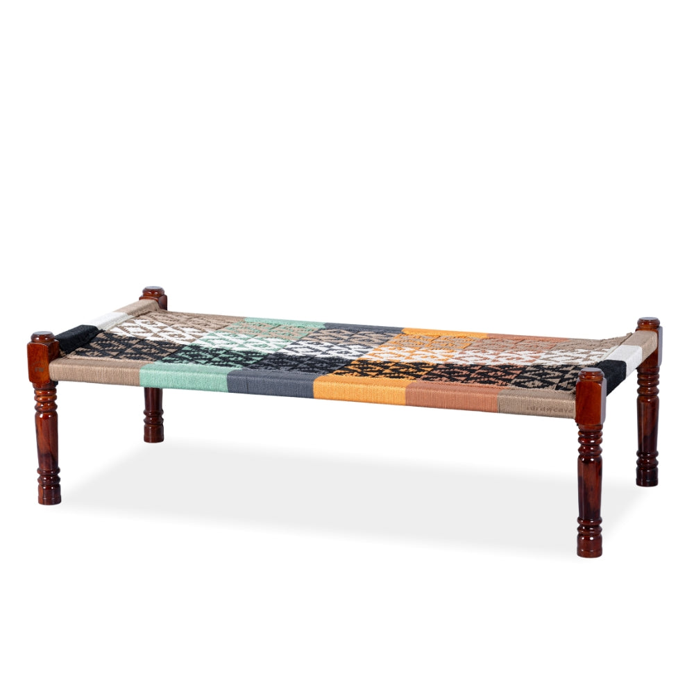 Rajasthani Wooden Khatiya Khaat for Outdoor (Resham 6)