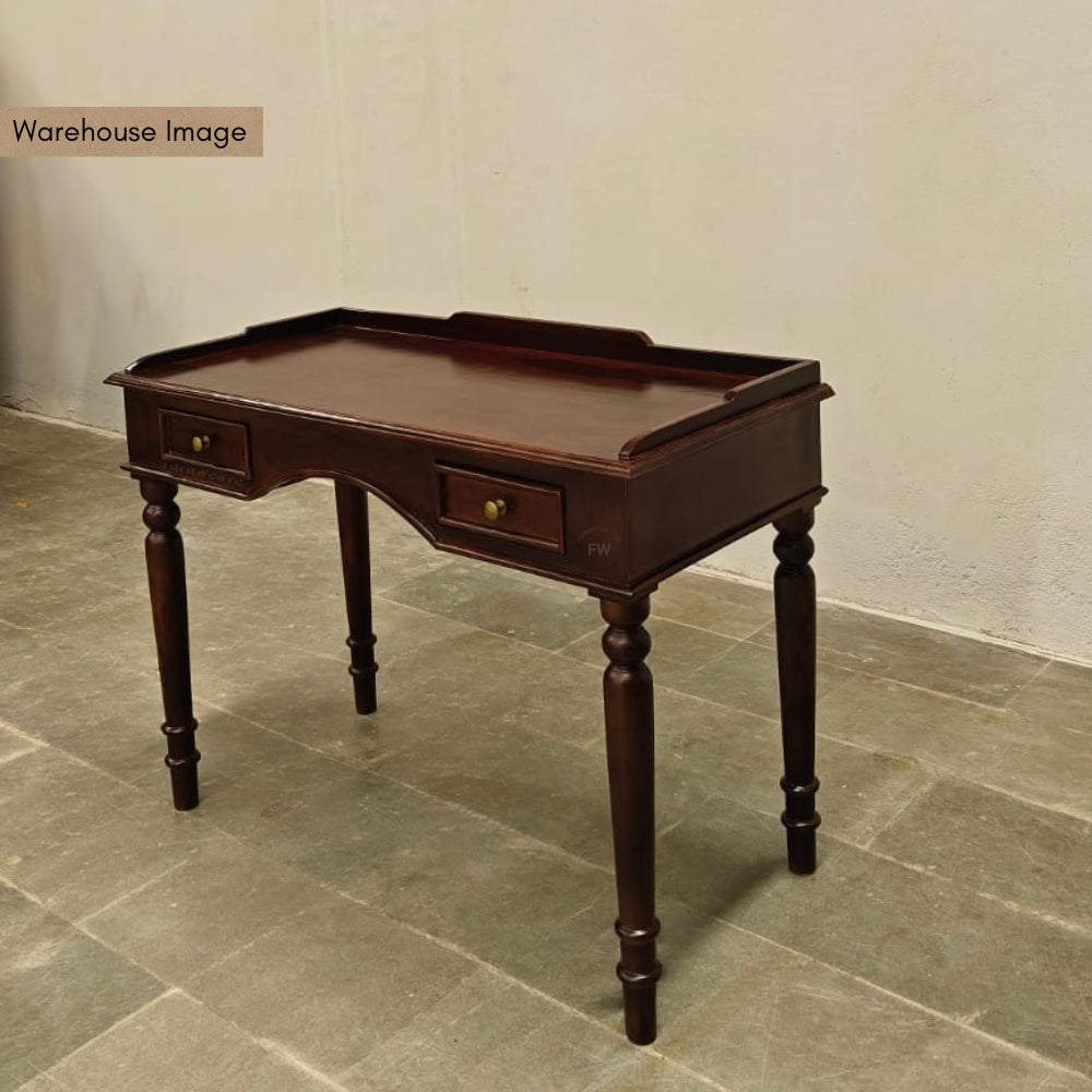 Tira Wooden Study Table (Walnut)