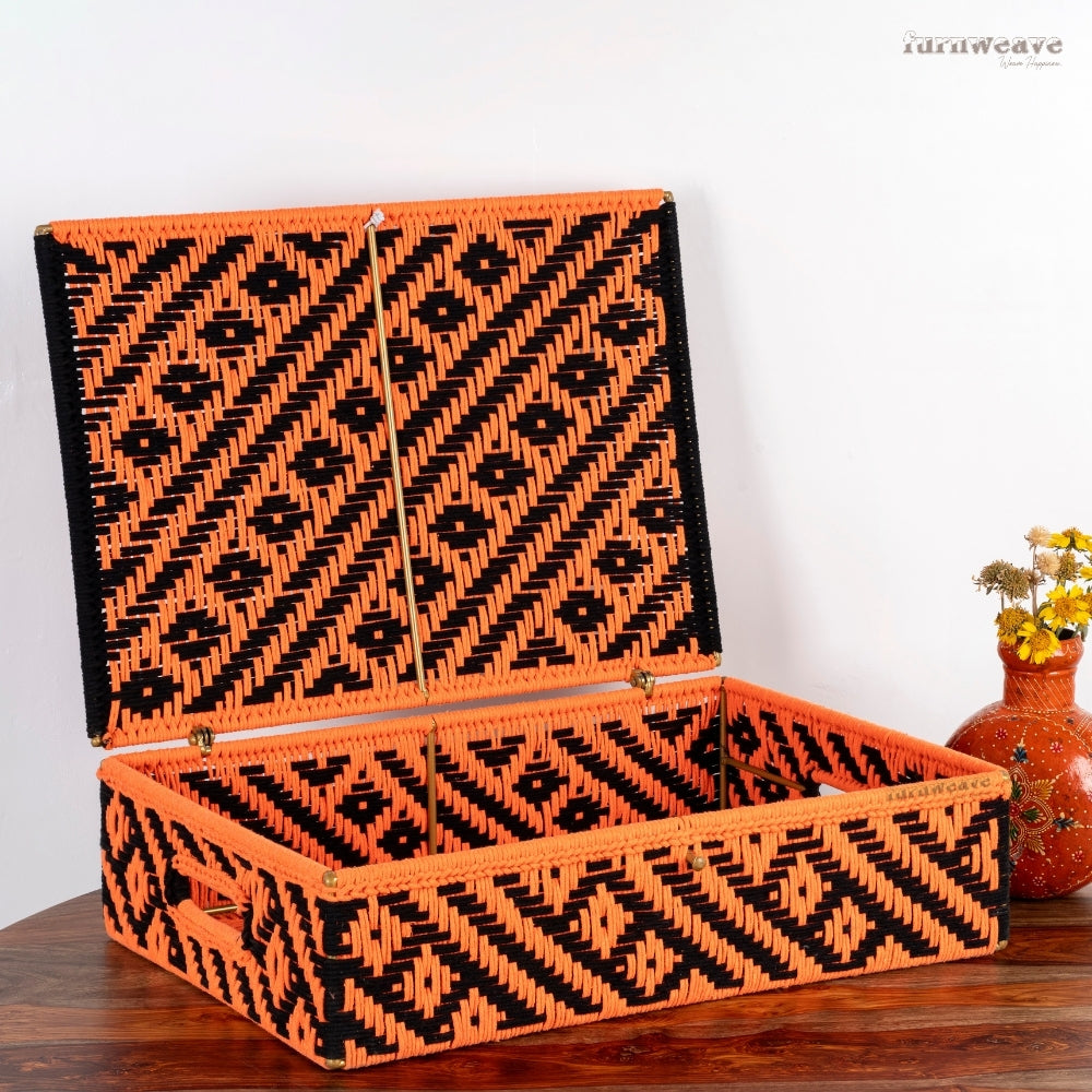 Bunai Handwoven Multipurpose Handcrafted Storage Box (#7)