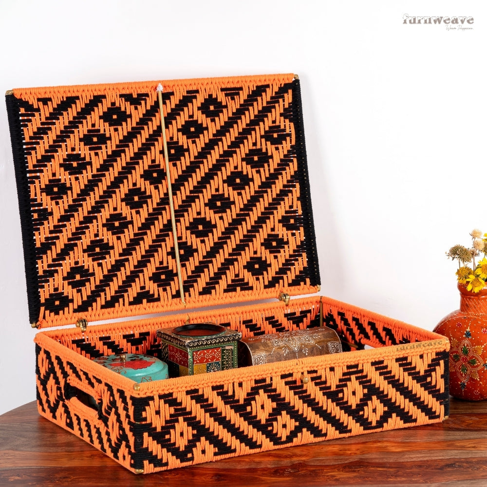 Bunai Handwoven Multipurpose Handcrafted Storage Box (#7)