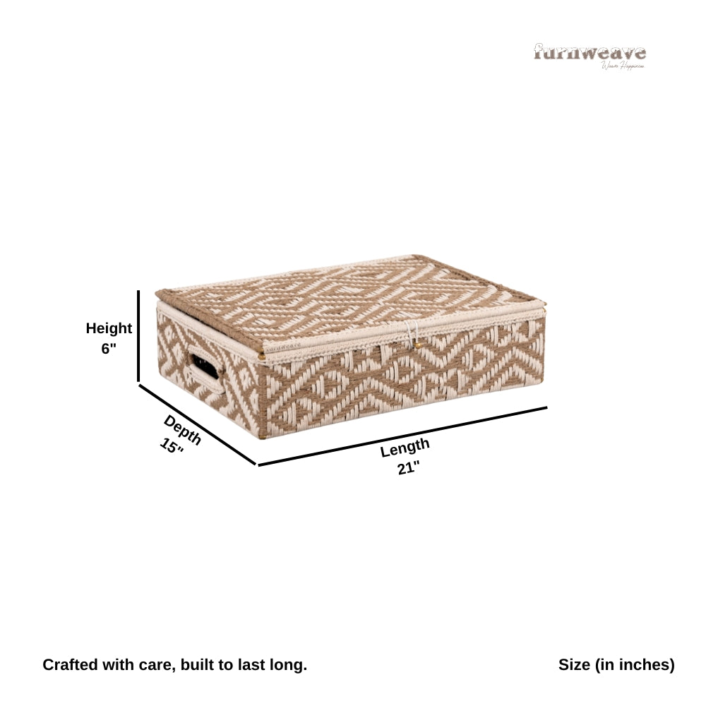Bunai Handwoven Multipurpose Handcrafted Storage Box (#17)