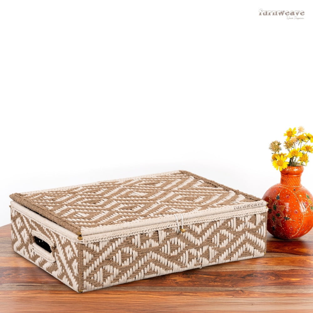 Bunai Handwoven Multipurpose Handcrafted Storage Box (#17)