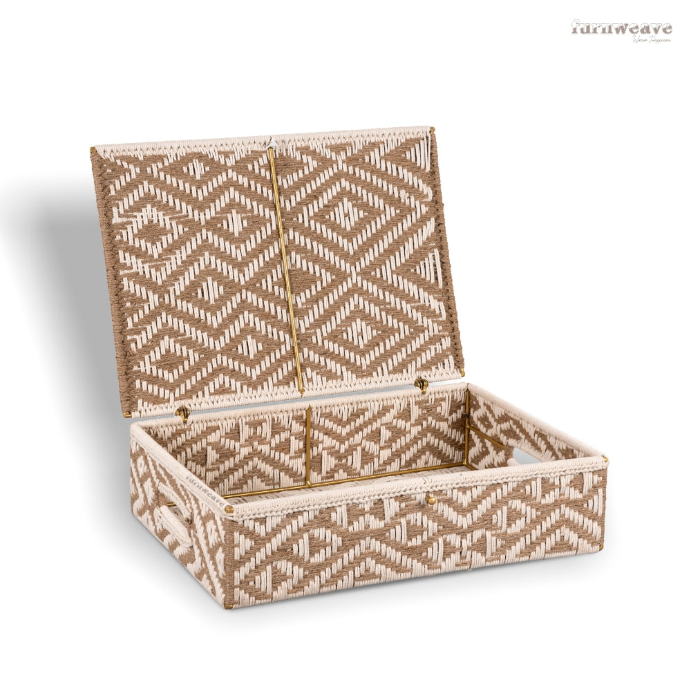 Bunai Handwoven Multipurpose Handcrafted Storage Box (#17)