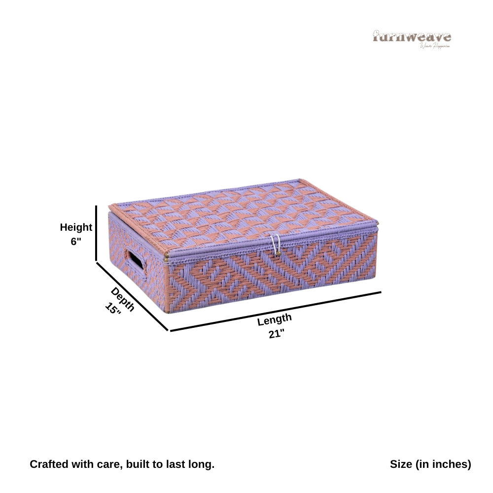 Bunai Handwoven Multipurpose Handcrafted Storage Box (#19)