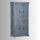 Wina Wooden Storage Almirah (Grey) | Wooden Cupboard | Wooden Wardrobe | Solid Wood Wardrobe | Wooden Storage Furniture | Solid Wood Furniture Online | Carved Furniture Online | Furnweave
