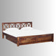 Alvea Wooden Storage Bed With Drawers (Teak) | Wooden Beds | Wooden Double Bed | Beds with storage | Wooden King Size Beds | Qooden Queen Size Beds | Furnweave