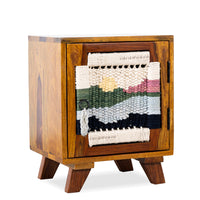 Bunai Handowven Side Table (Teak)