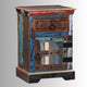 Tivin Wooden Bedside in Reclaimed Finish | buy sofa side tables for living room online | wooden bedside tables | Furnweave