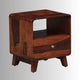 Repas Wooden Side Table (Teak)