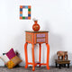 Viyom Wooden Handpainted Side Table | Wooden Handpainted Furniture | Side Tables for Living Room | Sofa Side Tables | Solid Wood Furniture Online | Furnweave