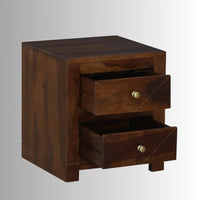 Kemto Wooden Bedside (Teak)