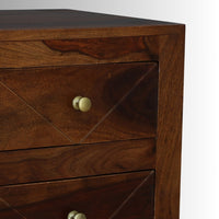 Kemto Wooden Bedside (Teak)