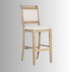 Kinte Wooden Upholstered High Chair (Natural White)