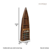 Boat Wooden Rustic Bar unit