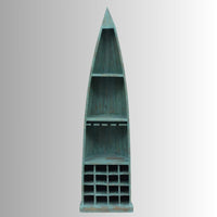 Boat Wooden Rustic Bar unit without drawer | Wood Bar Unit Online in India | Bar Unit Without Drawers Online in India | Wooden Bar Furniture online in India | Bar Cabinets Online in India | Furnweave