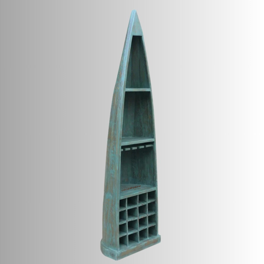 Boat Wooden Rustic Bar unit without drawer (Reclaimed)