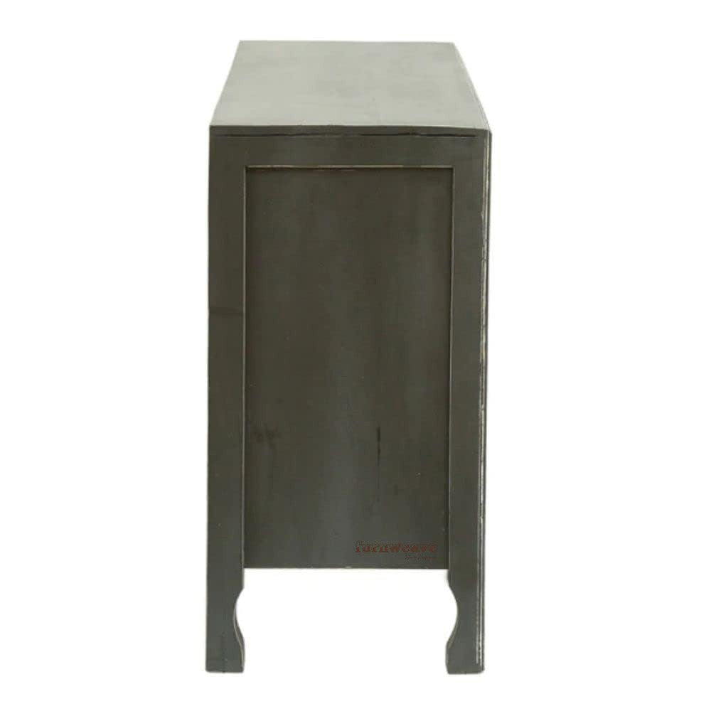 Yepa Wooden Cabinet for Storage (Grey)