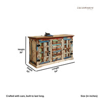 Shafke Wooden Reclaimed Finish Sideboard (Reclaimed)
