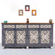 Atena Wooden Carved Sideboard for Storage (Grey Antique) | Wooden Sideboard | Cabinet Sideboard | Wooden Carved Furniture | Solid Wood Furniture Online | Furnweave