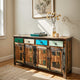 Geva Wooden Antique Finish Sideboard (Reclaimed)