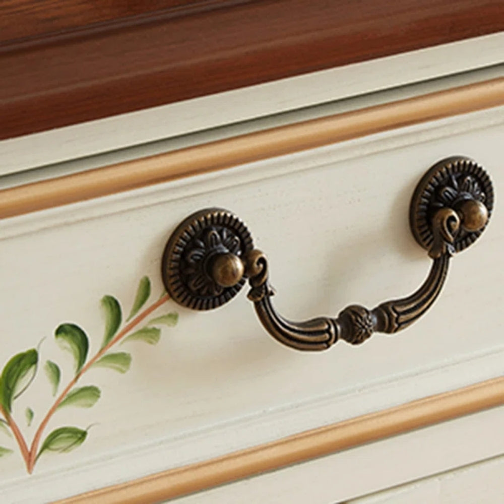 Femia Wooden Handpainted Cabinet  (Model 2)