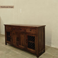 Otae Wooden Sideboard for Storage (Walnut)