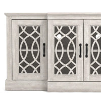 Sifa Wooden Designer Modern Sideboard (Light Grey)