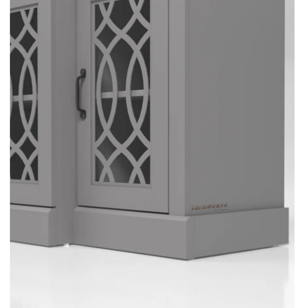 Sifa Wooden Designer Modern Sideboard (Dark Grey)