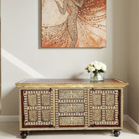 Hunika Wooden Cabinet Teak (Model 3)