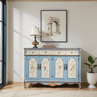 Pinaka Wooden Handpainted Sideboard