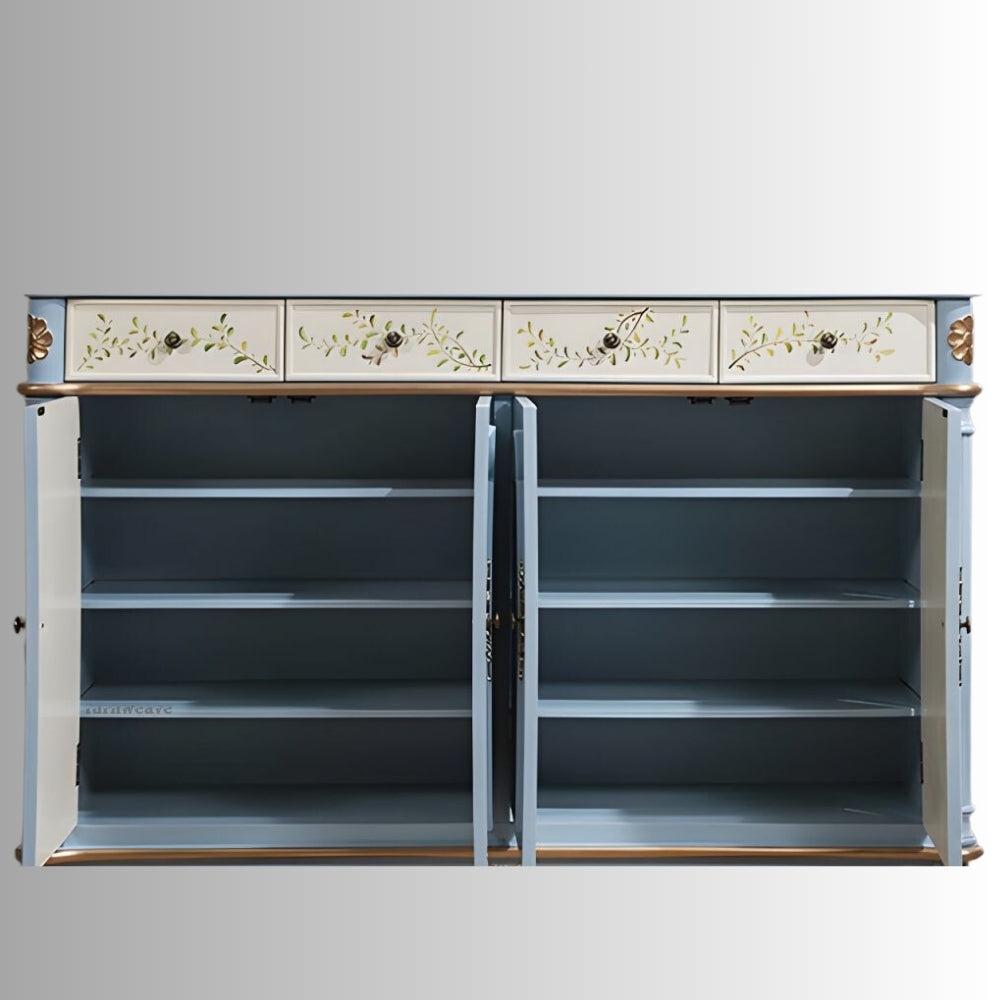 Pinaka Wooden Handpainted Sideboard