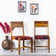 Para Wooden Dining Chair Set of Two (Honey)