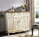 Femia Wooden Handpainted Cabinet (Cream)