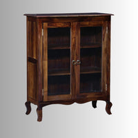 Ufen Wooden Shoe Rack Cabinet (Brown) | Solid Wood Shoe Rack | Solid Wood Furniture Online | Wooden Storage Furniture Online | Furnweave