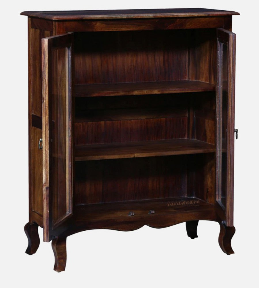Ufen Wooden Shoe Rack Cabinet (Brown) | Solid Wood Shoe Rack | Solid Wood Furniture Online | Wooden Storage Furniture Online | Furnweave