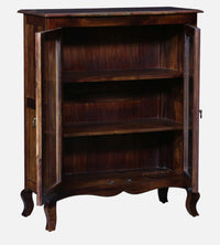 Ufen Wooden Shoe Rack Cabinet (Brown) | Solid Wood Shoe Rack | Solid Wood Furniture Online | Wooden Storage Furniture Online | Furnweave