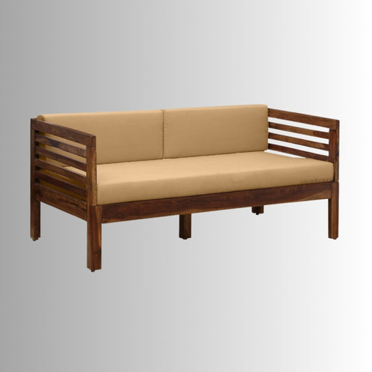 Uste Solid Wooden Sofa 3 Seater (Teak)