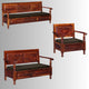 Sevak Solid Wooden Sofa Set ( 3+2+1 Seater) Teak