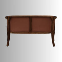 Sukriya Wooden Two Seater Sofa Bench (Teak)