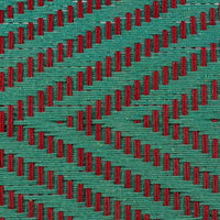 Rajasthani Wooden Khatiya Khaat (Green and Red)