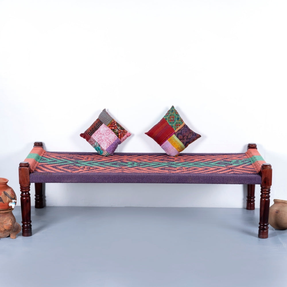 Rajasthani Wooden Khatiya Khaat (Dori 6)