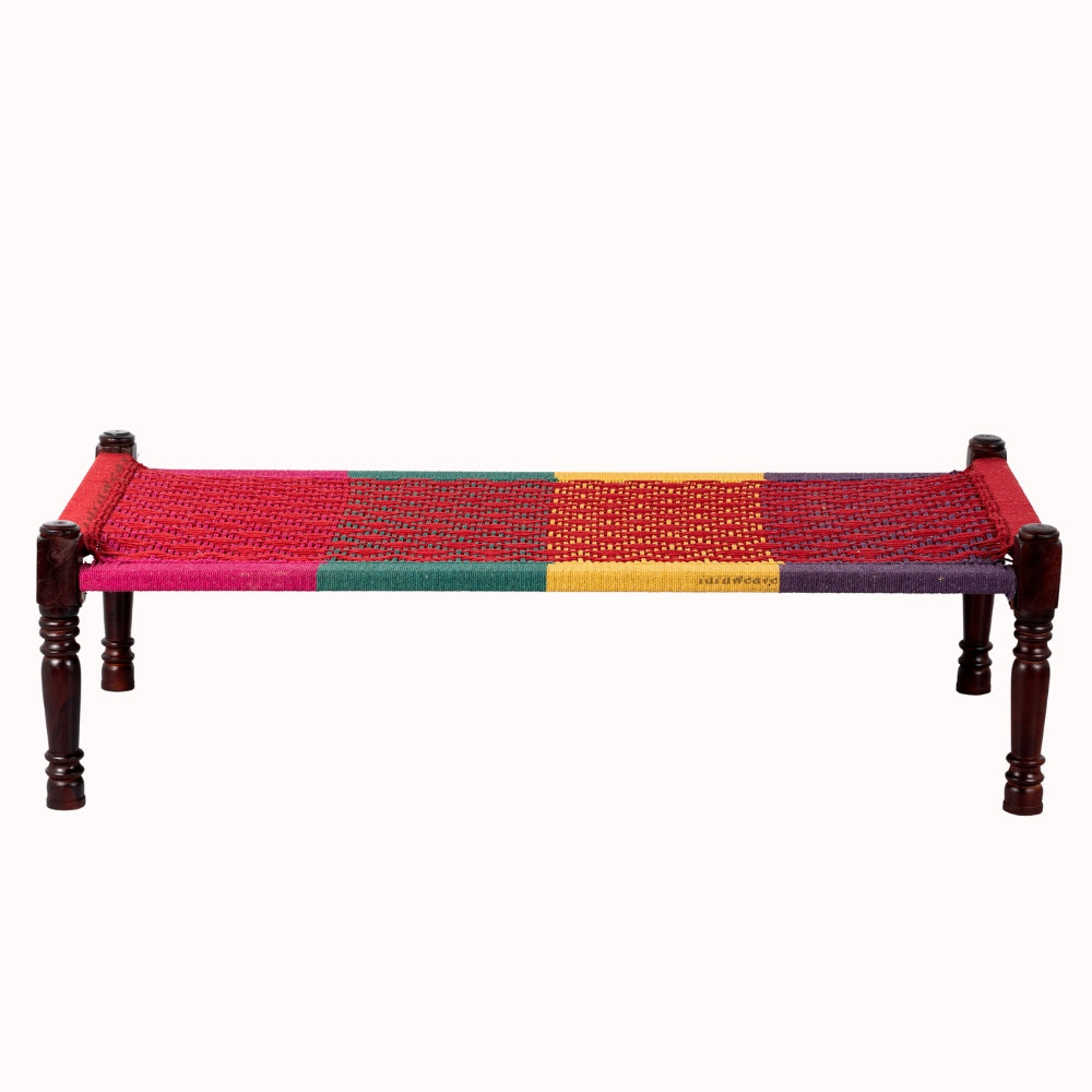 Rajasthani Wooden Khatiya Khaat (Colorful 009)